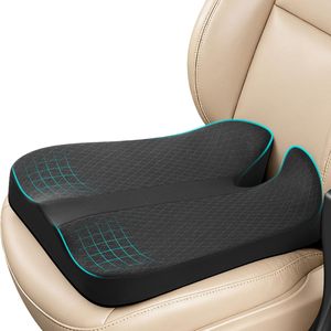 <span class=keywords><strong>Coussin</strong></span> de siège orthopédique en mousse à mémoire de forme en polyuréthane pour <span class=keywords><strong>voiture</strong></span>, idéal pour la conduite et le soulagement de la sciatique, pour <span class=keywords><strong>conducteur</strong></span> de camion, réglable en hauteur - Product Image 1