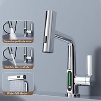 Robinet de cuisine à capteur de luxe en céramique laiton chromé argent évier de cuisine électrique intelligent en acier inoxydable poli classique moderne
