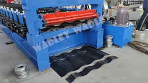 Máquina perfiladora de paneles de pared para contenedores de coches Wadley, máquina perfiladora de láminas de metal para cajas y azulejos - Product Image 2