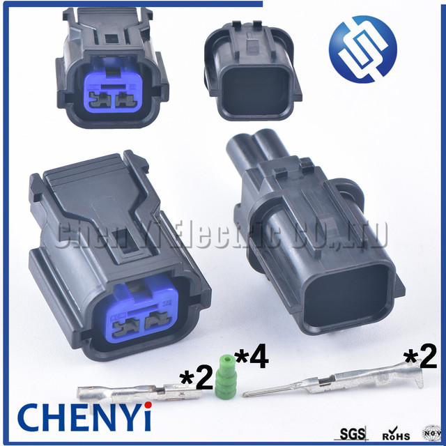 2 Pin Auto Waterproof Connector Cable Plug Sensor Electrical Plug Connector HP285-02021 HP281-02020 HP291-02040 for Hyundai