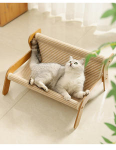 सिसाल बिल्ली खरोंच बोर्ड घोंसला पहनने के लिए प्रतिरोधी है और डैंड्रफ नहीं बहाता है। यह सभी मौसमों में बिल्लियों के लिए उपयुक्त है। - Product Image 2