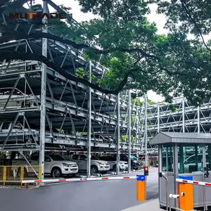 Smart Psh Parking Lift And Slide Multilevel Car Parking Semi Automatic Puzzle Parking System