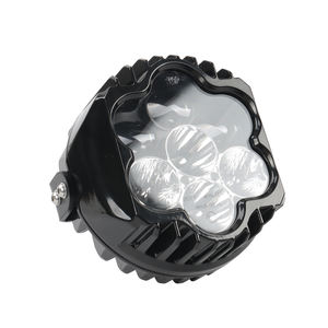 Accessoires de moto, phare de style Road Shark avec support, Plug&Play, pour Softail Street <span class=keywords><strong>Bob</strong></span> Low Rider S Standard 18+ - Product Image 2