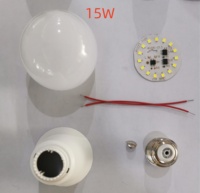 Vente en gros d'ampoules résidentielles à LED Lampada Focos 3W 5W 7W 9W 12W 15W 18W 24W E27 Ampoules de plafond B22 Ampoules à LED de matière première légère