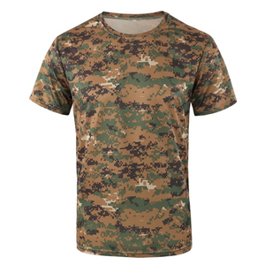 ESDY Custom <strong>Men</strong> Outdoor Hunting Camo Tee Tactical Training <strong>T</strong> <strong>Shirt</strong> - Product Image 1