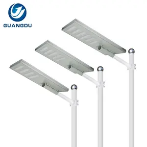 Sensor Manusia Intergrasi Tahan Air Ip65 Luar Ruangan Semua Dalam Satu 240Watt 300Watt 500Watt Surya Led Jalan Lingting