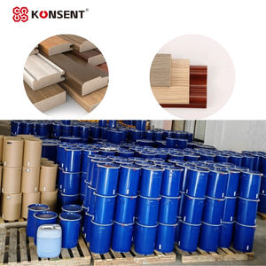 Colle à bois à durcissement rapide blanc PUR adhésif thermofusible pour emballage de profil de panneau artificiel en bois - Product Image 4