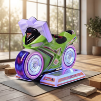 Nouveau modèle d'équipement d'arcade : Machine de jeu de course de moto ultra-tendance pour enfants de 6 ans et plus, à monnayeur, un joueur, pour la vente en itinérance