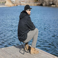 Petit jardin léger randonnée pêche pique-nique confortable loisirs meubles Portable pliant Camping chaise d'extérieur
