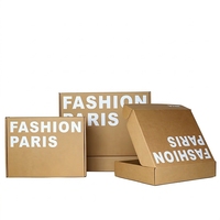 Boîtes à perruques en carton ondulé avec logo personnalisé, emballage mat pour vêtements et bijoux, pour produits personnalisés