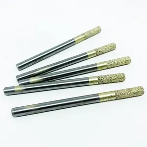 Baixin vacuum brazed diamond engraving carving tools cnc CNC flat head 90mm router bit for stone