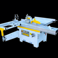 Machine combinée multifonctionnelle pour le travail du bois CNC 5 en 1, scies à bois, dégauchisseuse pour le bois