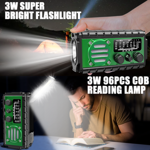 Xsy350 20000 נייד mah חירום naaa רדיו 4 פס דינמו עם פונקציה סולארית אינטרנט ותכונות פנס עבור קמפינג