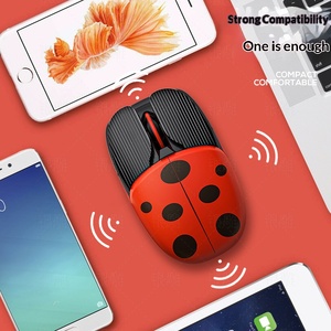 Cute Cartoon Rechargeable Wireless <b>Mouse</b>, Creative Mini Silent <b>Mice</b> for Office Gaming Laptop PC - Product Image 2