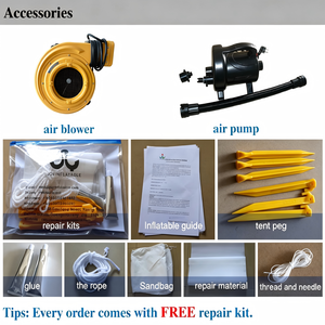 Carpa Inflable para Fiestas y Eventos, con Luces LED, Carpa <span class=keywords><strong>de</strong></span> <span class=keywords><strong>Circo</strong></span> Portátil Grande <span class=keywords><strong>de</strong></span> 20m, Domo Inflable Tipo Iglú - Product Image 4