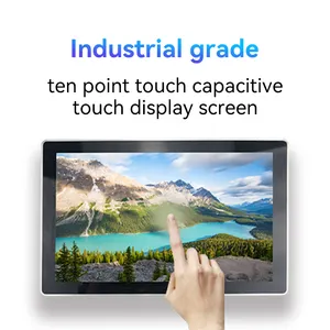 Industrial Intelligent Display Capacitive Touchscreen LCM LCD Module With RS232 RS485 WIFI BT Ethernet