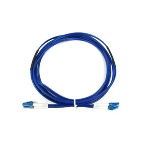 Sıcak satış taktik zırhlı kablo Fiber optik yama kablosu çelik tel zırhlı Fiber kablolar LC/LC Bule