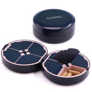 SUNSHING Pill Cutter and Container Box Portable Pill <b>Splitter</b> with Storage Medicine Cutter Organizer Case for Tablet Cutting - Product Image 2
