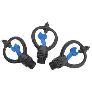 Microaspersor giratorio de plástico con estaca para jardín, sistema de riego eficiente - Product Image 5