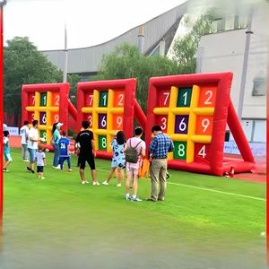 Juego <span class=keywords><strong>de</strong></span> Fútbol Inflable Tic Tac Toe <span class=keywords><strong>de</strong></span> 2.5m, Comercial, <span class=keywords><strong>3</strong></span> <span class=keywords><strong>en</strong></span> <span class=keywords><strong>Raya</strong></span>, con Objetivo <span class=keywords><strong>de</strong></span> Nueve Cuadrículas, para Carnaval, Actividades <span class=keywords><strong>de</strong></span> Team Building y Alquiler para Fiestas - Product Image 2