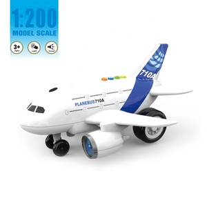 EPT Đồ Chơi Ma Sát Phổ Biến 1:200 Máy Bay Âm Nhạc Bằng Nhựa Máy Bay Trực Thăng Xe Máy Đồ Chơi Mô Hình Máy Bay Có Đèn - Product Image 2