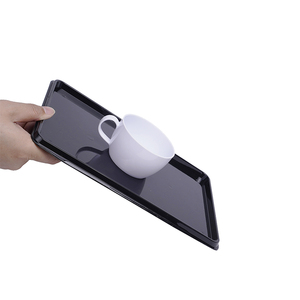 Airline Anti-skid Half Size Atlas <strong>Tray</strong>,,Plastic Anti-skid White and <strong>Black</strong> Luxury <strong>Tray</strong> <strong>Serving</strong> - Product Image 4