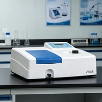 Spectrophotomètre UV-VIS à faisceau divisé 200-1000 nm Spectromètre JVLAB 752G 752N Bande passante 2,0 nm/4,0 nm