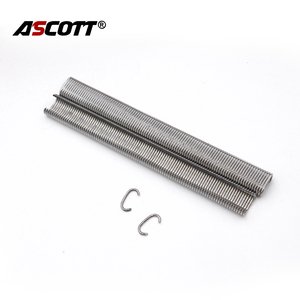 Hochwertige 17mm/24mm breite C-Typ-Nägel mit glattem Schaft, flache SC7E/SC7C/SC760 Befestigungselemente, verzinkte silberne C-Hog-Ring-Klammern - Product Image 3