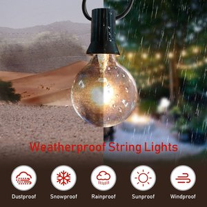 <span class=keywords><strong>Guirlande</strong></span> lumineuse LED <span class=keywords><strong>solaire</strong></span> avec ampoule G40 IP65 pour jardin, cour, extérieur, décoration de vacances, <span class=keywords><strong>guirlande</strong></span> élégante pour décorations de vacances - Product Image 4