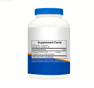 Cápsulas de Semente de Feno-grego de Alta Qualidade 120 Contagens para Adultos Promovem a Digestão <span class=keywords><strong>Anti</strong></span>-inflamatório e Suplemento Herbal Antioxidante - Product Image 5