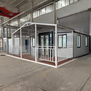 Casa Contenedor Prefabricada de 20 Pies con Balcón de Dos Alas, Lista para Enviar para Granjas <span class=keywords><strong>o</strong></span> Islas - Product Image 2