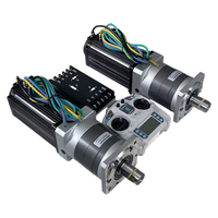 Kit complet de moteur sans balais double 48V 2000W avec réducteur et télécommande pour tondeuse robot AGV