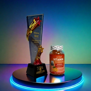 Gomitas de Vitaminas y Minerales Avanzadas para el Cuidado de la Salud, Sin Azúcar, Bajas <span class=keywords><strong>en</strong></span> Calorías, con Vitamina C, L-glutamina y Zinc - Product Image 2