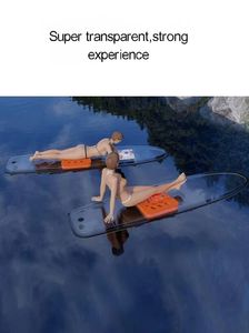 2026年製 耐久性と安全性に優れた透明<span class=keywords><strong>SUP</strong></span>ボード サーフボード 湖・川用 パドル付き-ユニセックス - Product Image 3