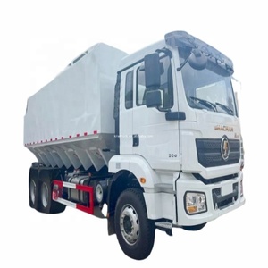 Camión de alimentación a granel 6*4 Shacman 20000l Camión de transporte de alimentos para animales Camión de transporte de forraje a granel para pollo Ganado Cerdo Granja avícola - Product Image 1