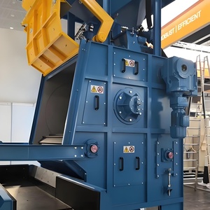 Macchina di sabbiatura automatica per sabbiatura a nastro elettrico tubo in acciaio rimozione della ruggine per la pulizia dei metalli nucleo del motore - Product Image 3