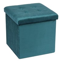 Bailey personnalisé salon meubles d'intérieur confortable loisirs pliant boîte de rangement pouf