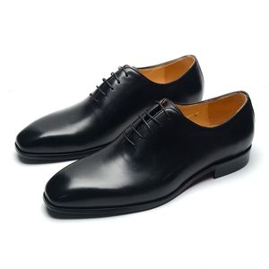 Zapatos Oxford Clásicos y Versátiles para Hombre, con Cordones, Punta en Pico, Suela de Goma Antideslizante, Ligeros, Transpirables y de Alta Calidad - Product Image 6
