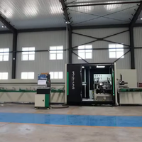 Máquina CNC para Corte, Perforación y Fresado de Perfiles de Aluminio, Máquina para Fabricación de Puertas y Ventanas, Máquina Automática para Fabricación de Ventanas