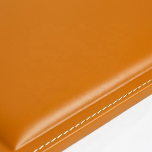 MUMU หนัง MDF หรูระดับไฮเอนด์แผงหกเหลี่ยมหุ้มผนังโบราณของบ้านส่วนตัว - Product Image 4