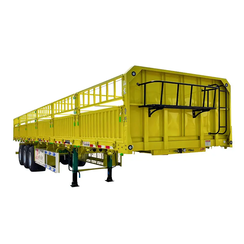 18m Hanging Warehouse Rail Semi-Trailer Truck Heavy Cargo Transport for Dangerous Goods
