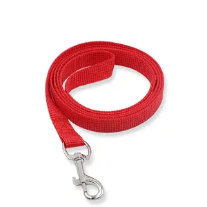 맞춤형 크기 애완 동물 액세서리 조절 개 가죽 끈 개폐식 등산 로프 1.2 M 나일론 로프 carabiner 개 가죽 끈