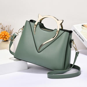 2025 최신 패션 가방 여성 고양이 손잡이 장식 핸드백 PU 가죽 숙녀 크로스 바디 여성의 어깨 가방 - Product Image 5