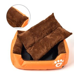 Üreticileri pembe peluş yuvarlak yıkanabilir lüks köpek kanepe evde beslenen hayvan yatak Amp aksesuarları - Product Image 6