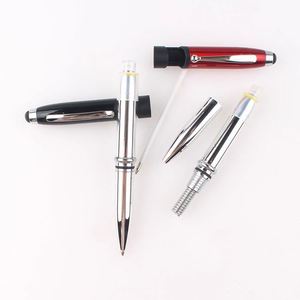 New Creative Multi-function 4 in 1 Phone Holder Light Pen With <b>Led</b> <b>Flashlight</b> Touch Screen Custom Logo Printing Ball Point - Product Image 5