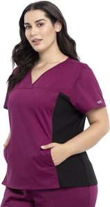 Uniformes médicaux d'hôpital à manches courtes de haute qualité Design Plus Size Scrubs Uniformes Ensembles Infirmières Top - Product Image 3