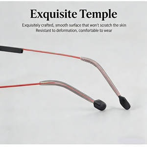 Gọng kính Titan Acetate dành cho nam <span class=keywords><strong>2026</strong></span>, thương hiệu mới, thiết kế tròn, kính mắt nữ, gọng kính thuốc theo toa, hàng có sẵn - Product Image 5