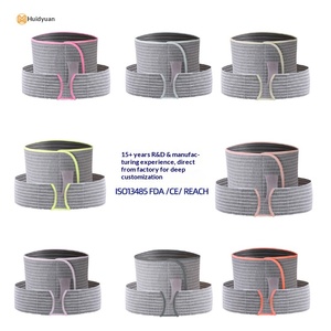 Cintura Addominale in <span class=keywords><strong>Carbone</strong></span> di Bambù Conforme FDA con Ganci e Chiusure in Plastica per Supporto Materno Prenatale e Postpartum - Product Image 4
