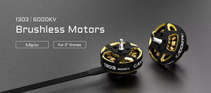 Caddx 1303 6000kv motori Brushless Gofilm <span class=keywords><strong>20</strong></span> 16.5x10.1mm 5.6g 1.5mm albero Dia <span class=keywords><strong>2</strong></span>-4s Lipo uso per Fpv Rc droni accessori Diy - Product Image 5