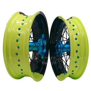 Vente directe d'usine WR YZF YZ 250 350 <span class=keywords><strong>450</strong></span> 17 pouces SM roues alliage moto Supermoto roues pour YAMAHA - Product Image 6